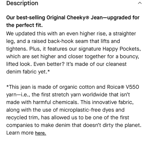 Everlane The Original Cheeky Jean High Rise Straight Leg Normcore Size 27 Crop - Picture 14 of 14